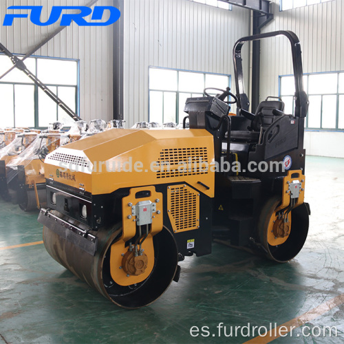 FYL-1200 Suministro fabricado Rodillo vibratorio de rueda lisa de 3 toneladas (6600 lb)